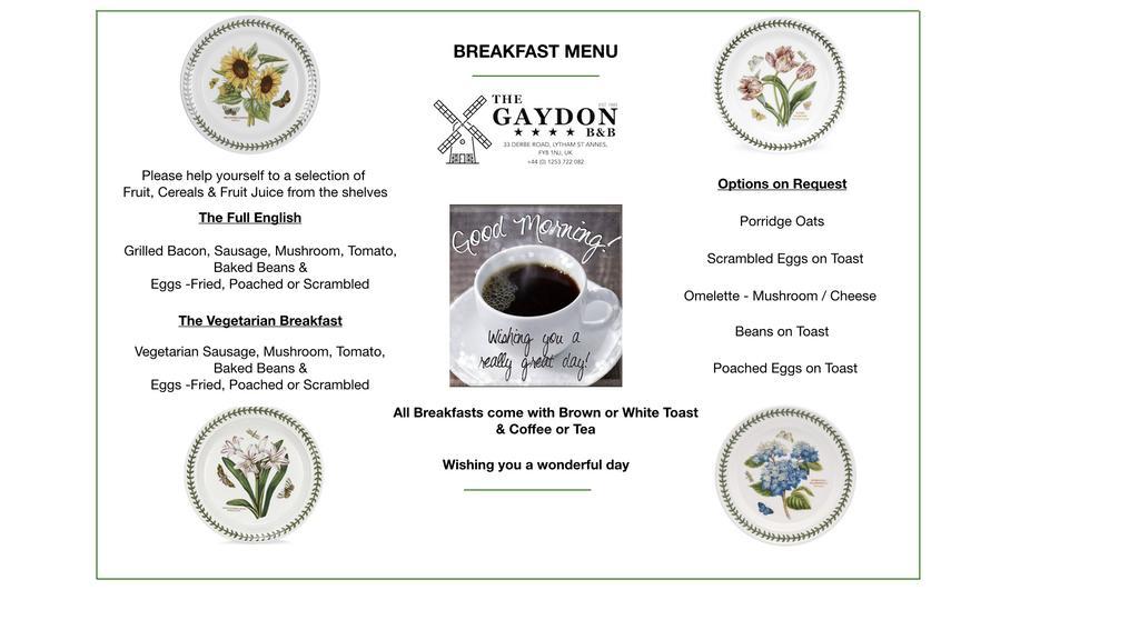 The Gaydon Bed & Breakfast ลิธึม เซนต์ แอนน์ส ภายนอก รูปภาพ